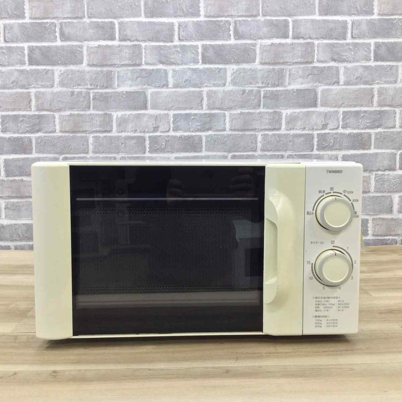 ツインバード 電子レンジ 700W 17L 50hz 東日本専用 DR-D219 2015年製