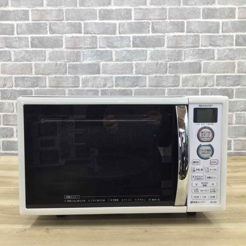 シャープ オーブンレンジ 500W 15L RE-S5E-W 2017年製