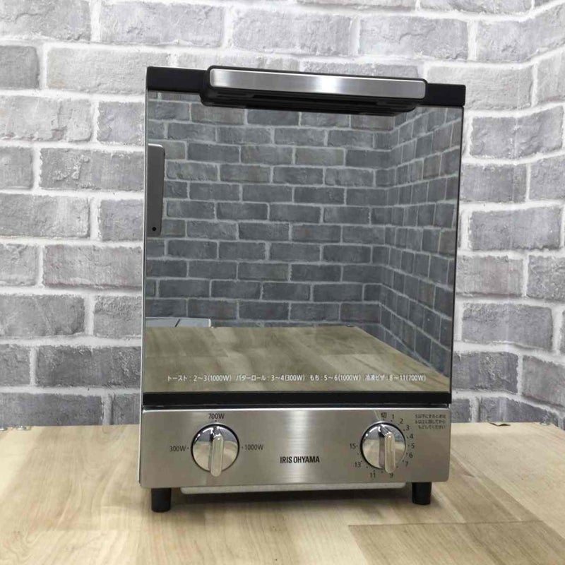 アイリスオーヤマ オーブントースター 1000W 縦型 MOT-012 2019年製