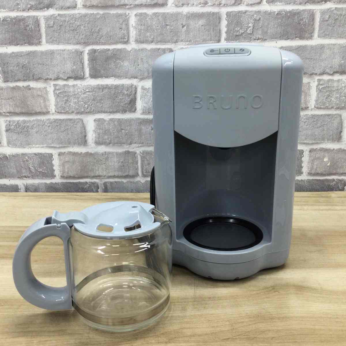 BRUNO コーヒーメーカー コンパクトミル付き 未使用品 BOE104-BGY 2022年製