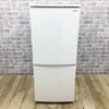 シャープ 冷蔵庫 2ドア 137L どっちもドア SJ-D14D-W 2018年製