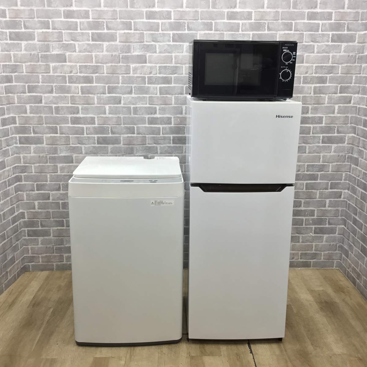 家電3点セット 冷蔵庫 洗濯機 電子レンジ(東日本専用)