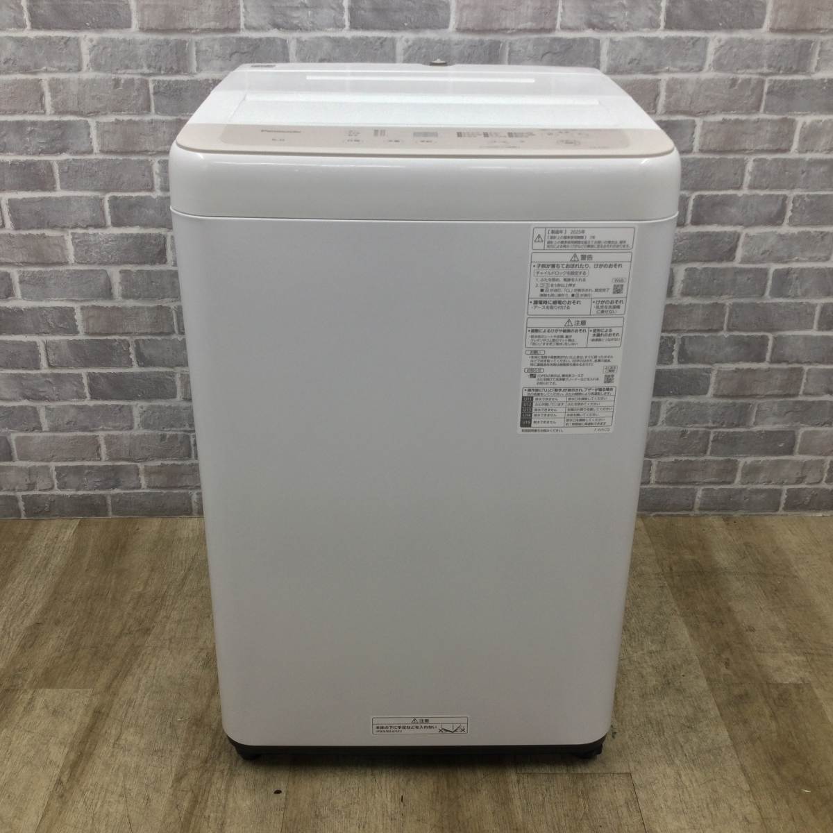パナソニック 全自動洗濯機 6.0kg NA-F6B3 2025年製