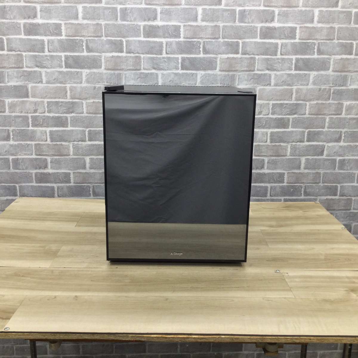A-Stage 冷蔵庫 1ドア 32L ミラーガラス ペルチェ式 PR02B-32MG 2022年