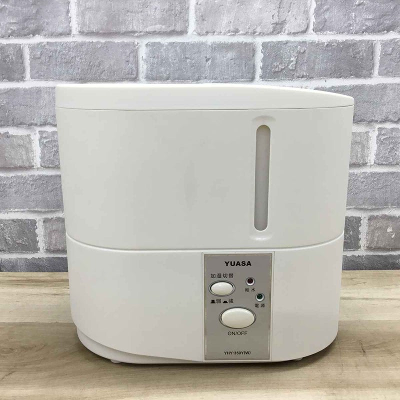 ユアサプライムス 加湿器 スチーム式 2.2L YHY-350Y(W) 2018年製