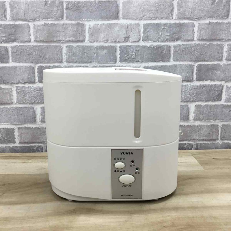ユアサプライムス 加湿器 スチーム式 2.2L YHY-350Y(W) 2018年製
