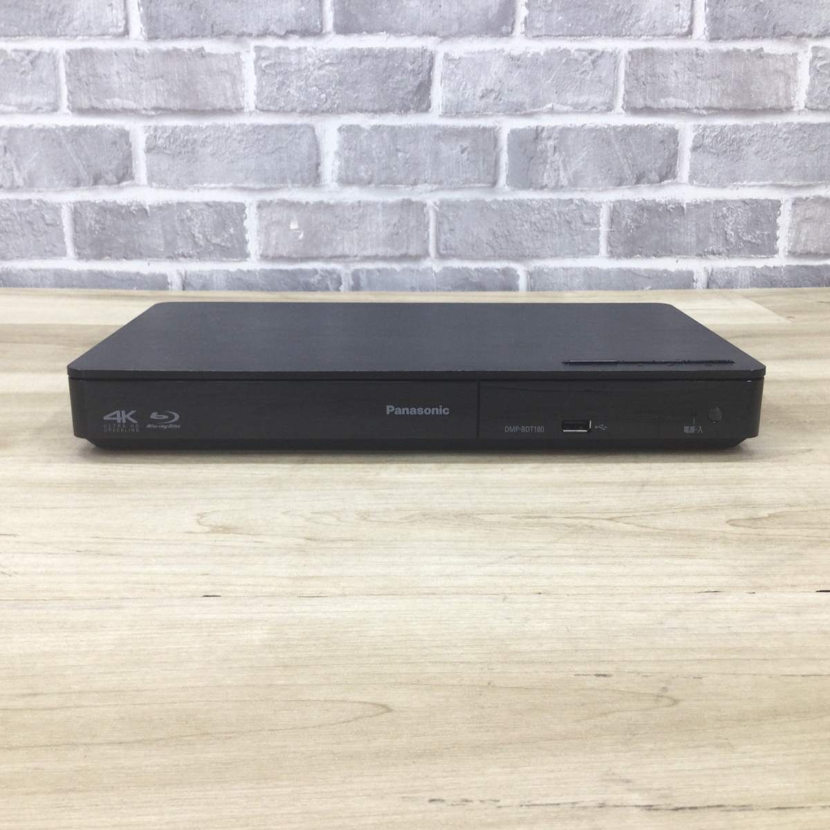 パナソニック ブルーレイプレイヤー 4K DMP-BDT180-K 2025年製