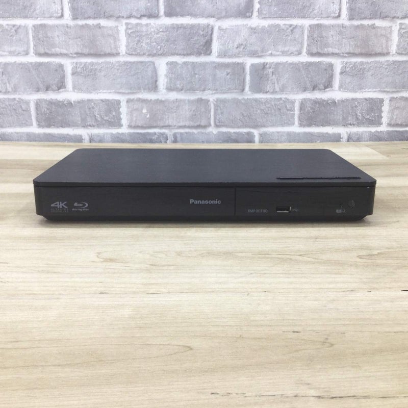 パナソニック ブルーレイプレイヤー 4K DMP-BDT180-K 2025年製