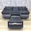 リンナイ ガスコンロ 都市ガス 約60cm幅 右強火力 RTE670BKR 2023年製