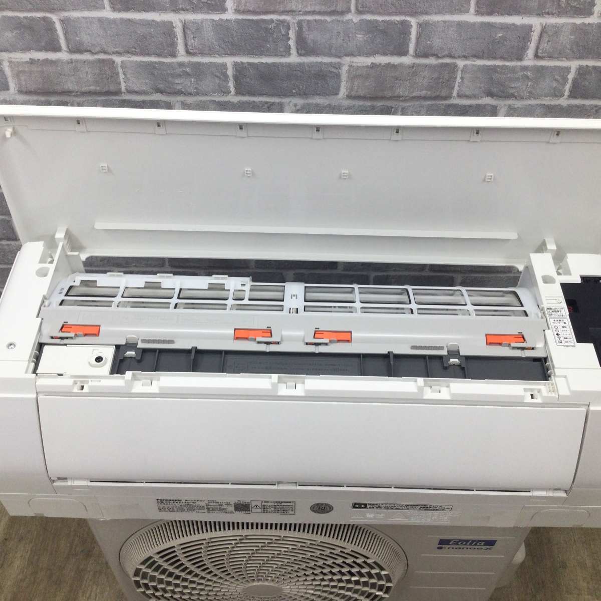 パナソニック エアコン 2.2kw Eolia（エオリア）【エコナビ・ナノイー・自動お掃除機能搭載】 CS-EX223D-W 2023年製