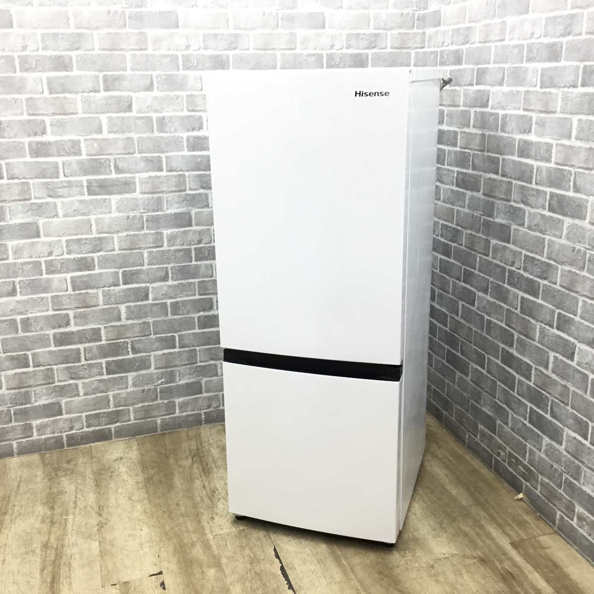 美品　Hisense 冷蔵庫154L HR-D15E 2021年製 ハイセンス 冷蔵庫 2ドア 154L 右開き HR-D15E 2021年製 | リユース