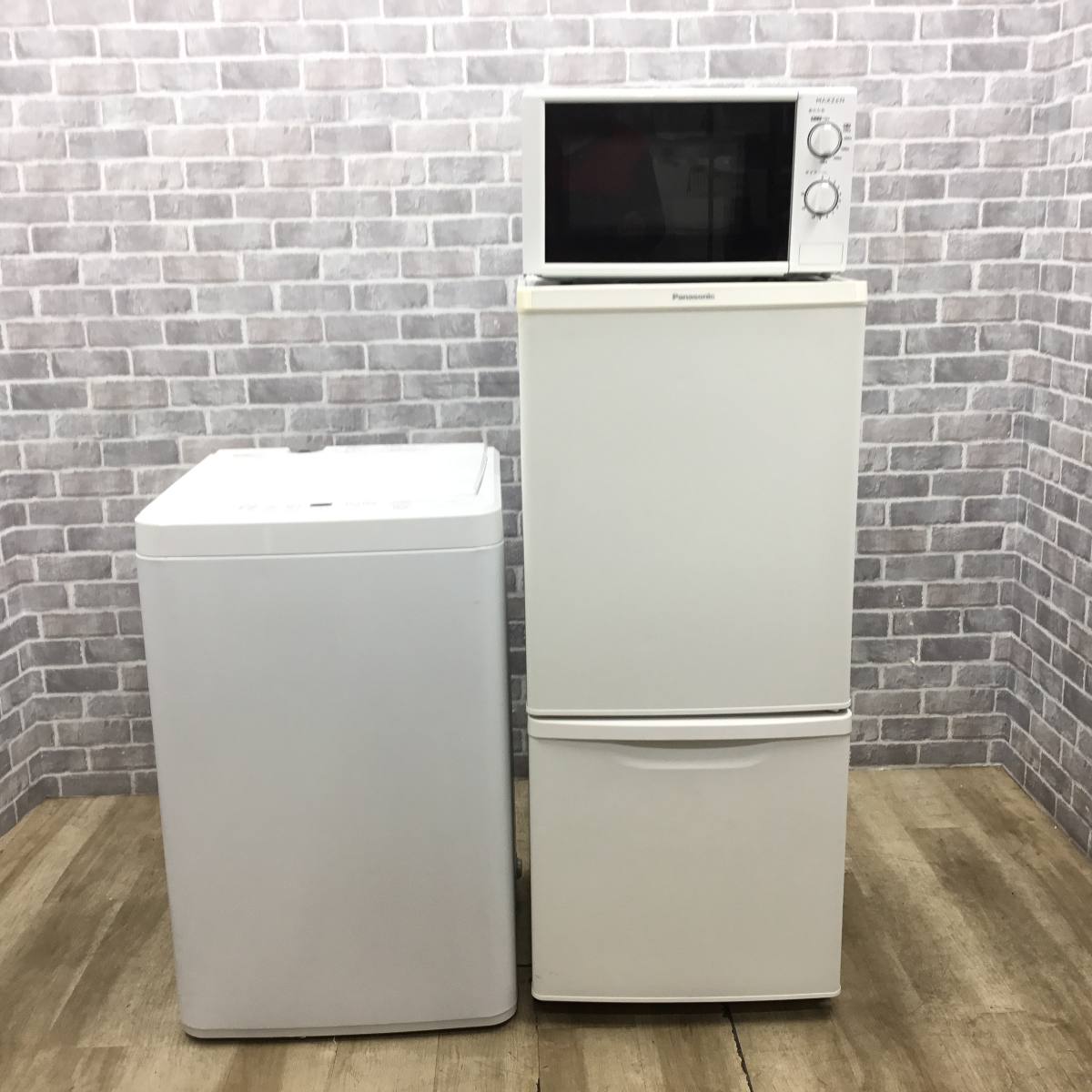 家電セット 3点セット パナソニック 冷蔵庫 138L ヤマダセレクト 洗濯