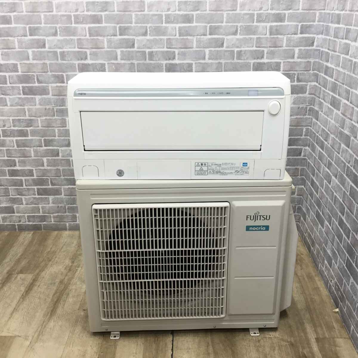富士通ゼネラル エアコン 4.0kw 単相200V ノクリア AS-M40J2W 2019年製