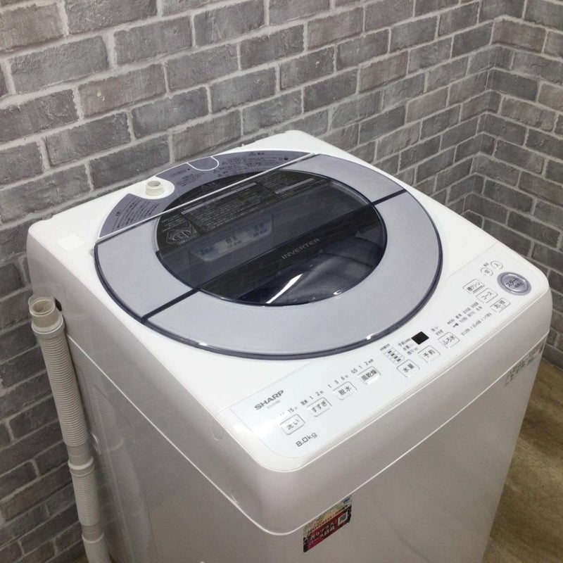 シャープ 全自動洗濯機 8.0Kg ES-GV8E-S 2021年製 | リユース家電Happy