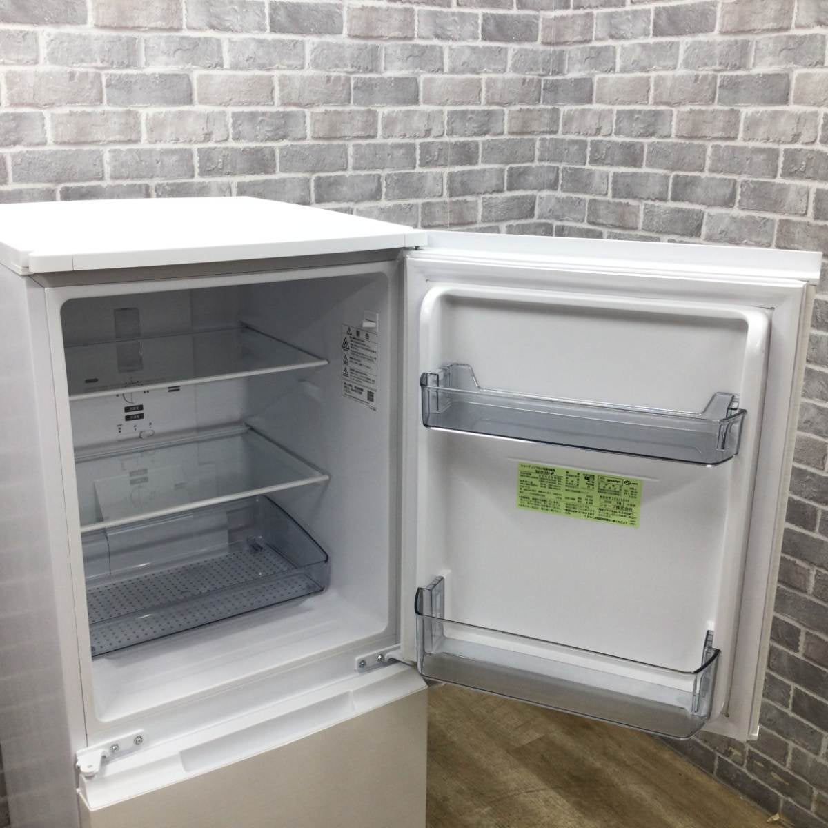 パナソニック 冷蔵庫 2ドア 168L 右開き NR-B17CW-W 2020年製