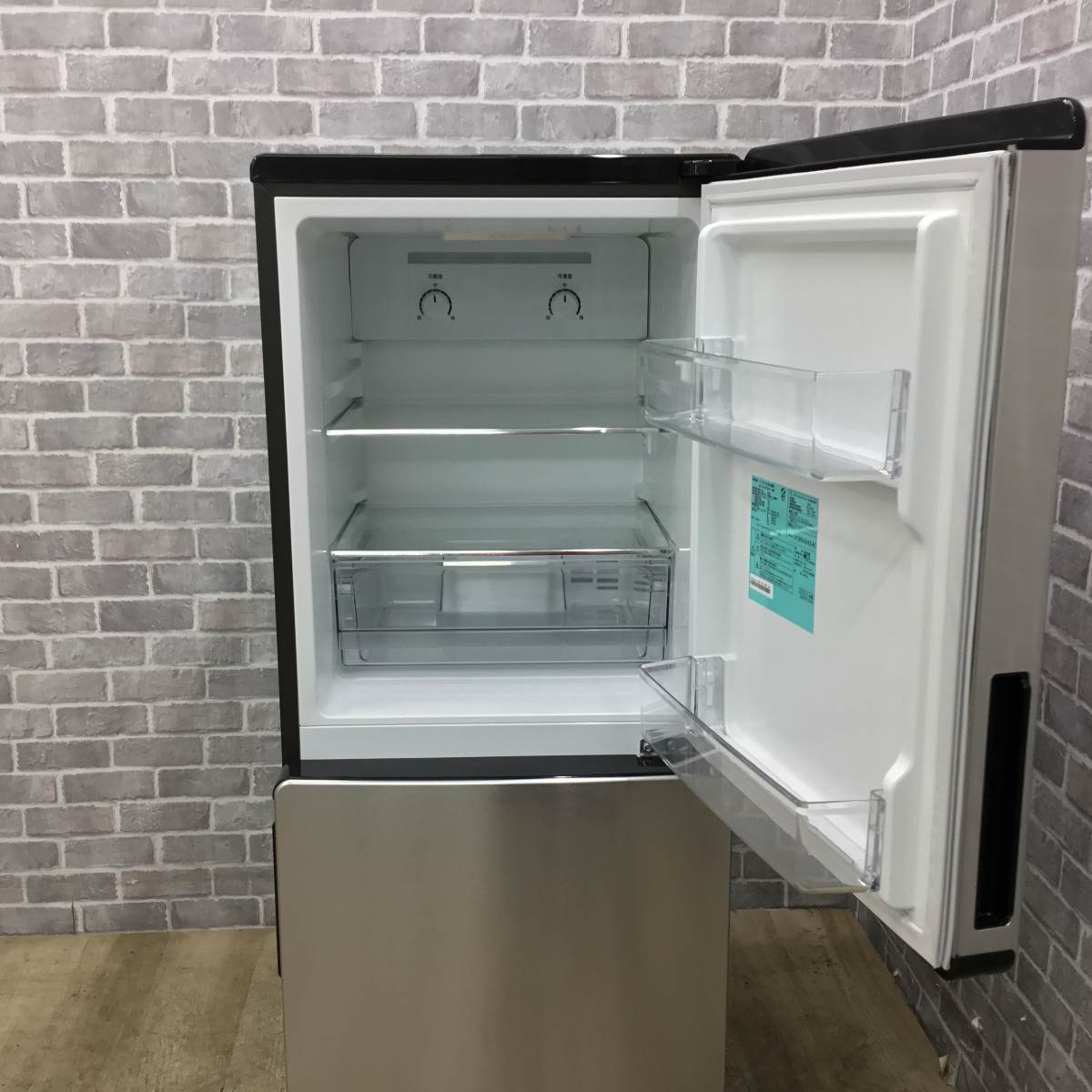 ハイアール 冷蔵庫 2ドア 148L 右開き JR-XP2NF148F-XK 2021年製