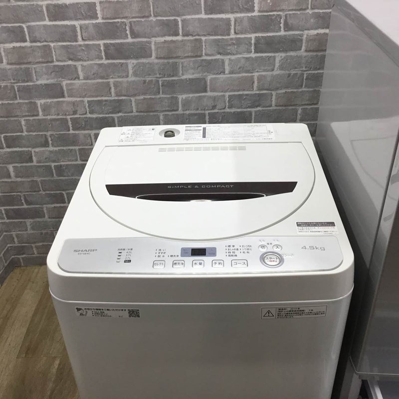 家電2点セット シャープ 冷蔵庫 137L シャープ 洗濯機 4.5kg 