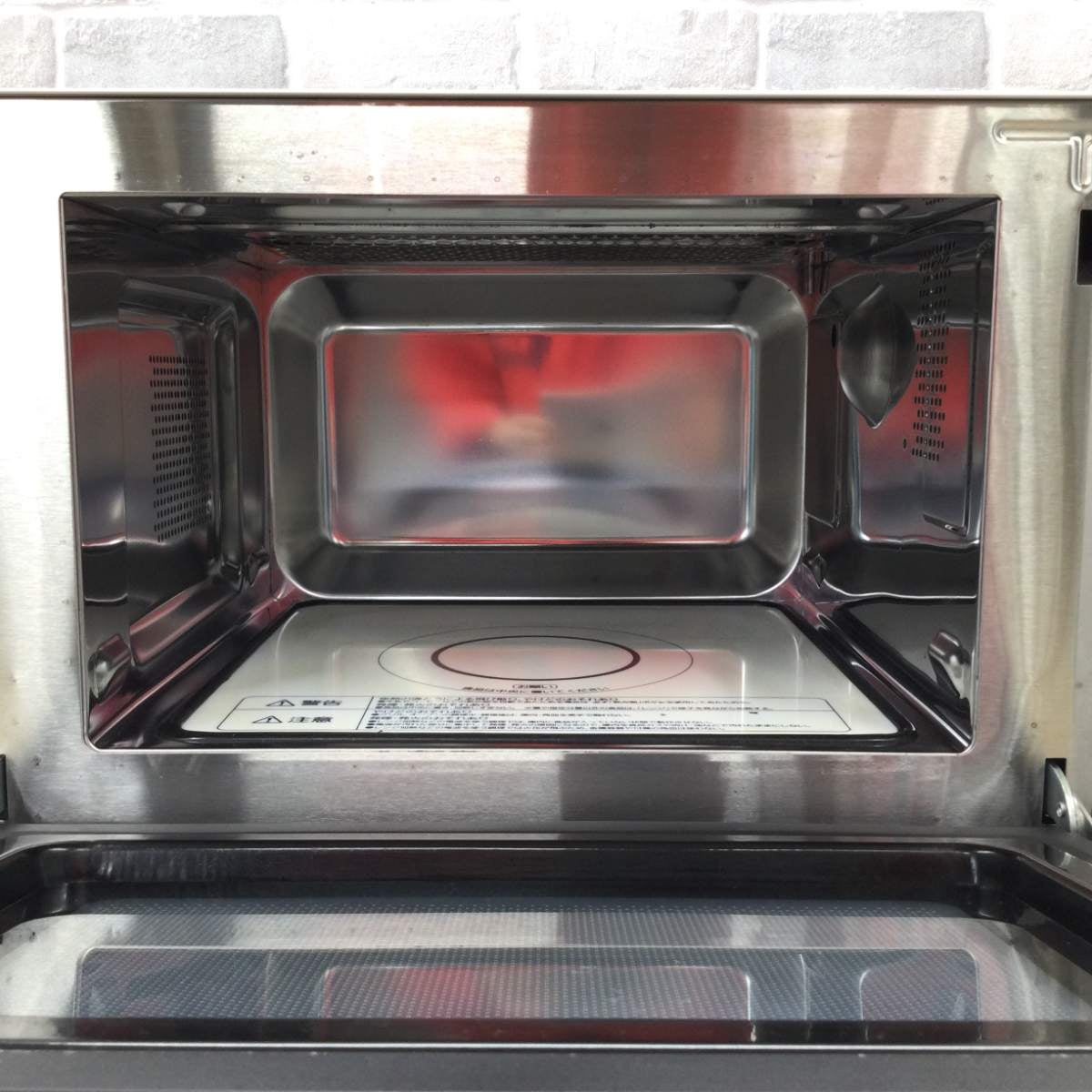 アイリスオーヤマ オーブンレンジ 500W 18L MO-F1805-W 2019年製