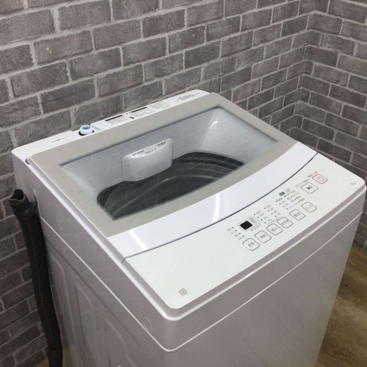 ニトリ 全自動洗濯機 6.0kg NT60L1WH 2024年製 | リユース家電Happy