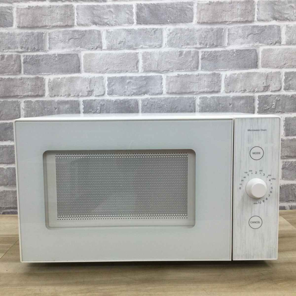 山善 電子レンジ 500W 18L ヘルツフリー フラット YRL-F180(W) 2021年