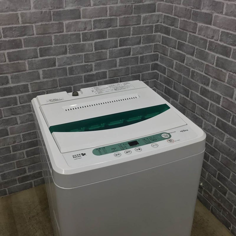 ヤマダ電機 全自動洗濯機 4.5kg YWM-T45A1(W) 2016年製 | リユース家電 