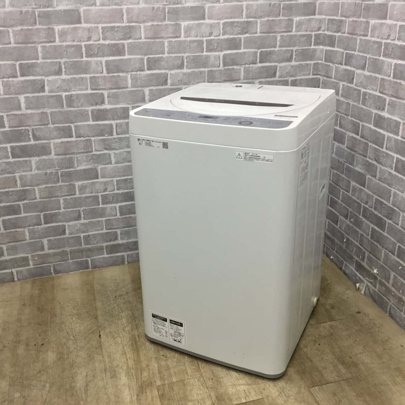 シャープ 全自動洗濯機 4.5kg ES-GE4C-T 2019年製 | リユース家電Happy