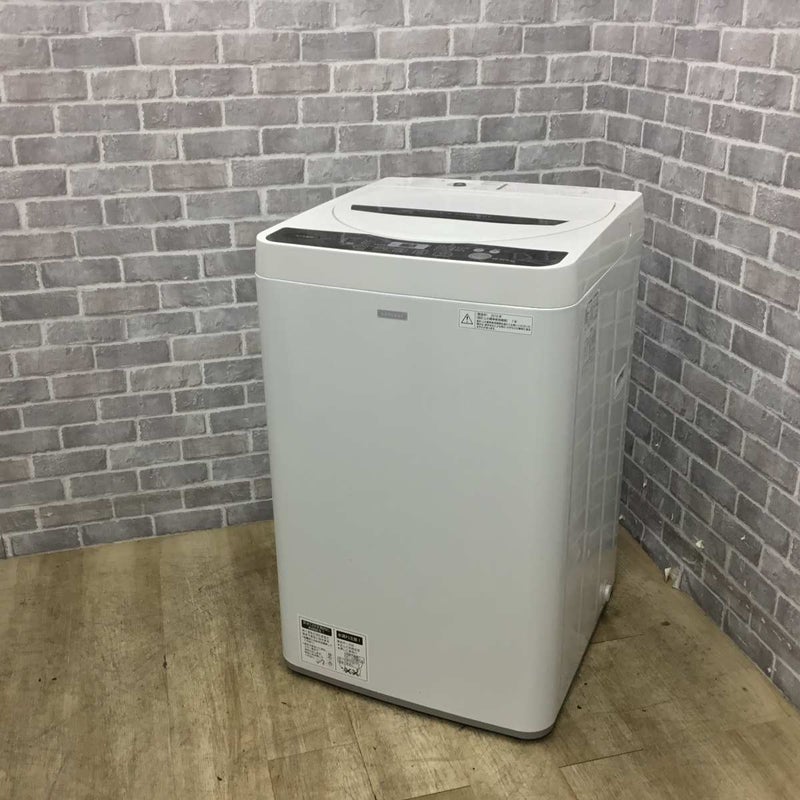 シャープ 全自動洗濯機 4.5kg ES-G45RC-W 2016年製 | リユース家電Happy