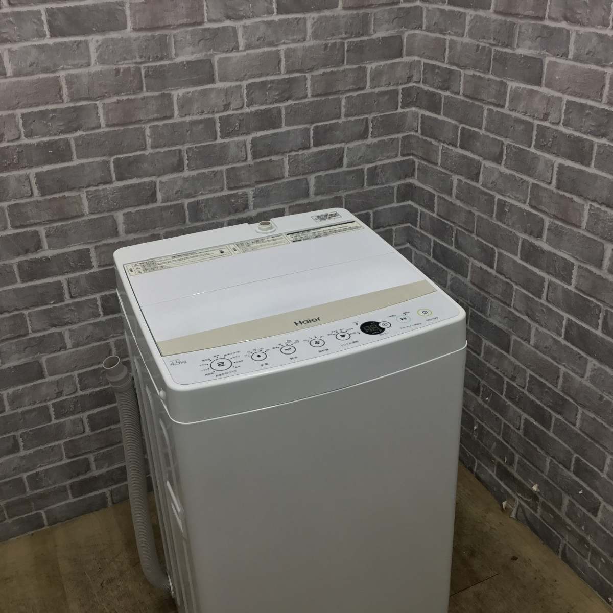 ハイアール 全自動洗濯機 4.5kg JW-C45BE(W) 2019年製 | リユース家電Happy ハイアール 全自動洗濯機 4.5kg JW-C45BE(W) 2019年製 | リユース家電Happy