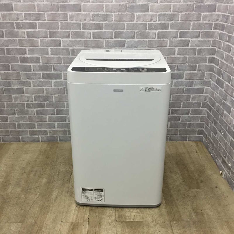 シャープ 全自動洗濯機 4.5kg ES-G45RC-W 2016年製 | リユース家電Happy