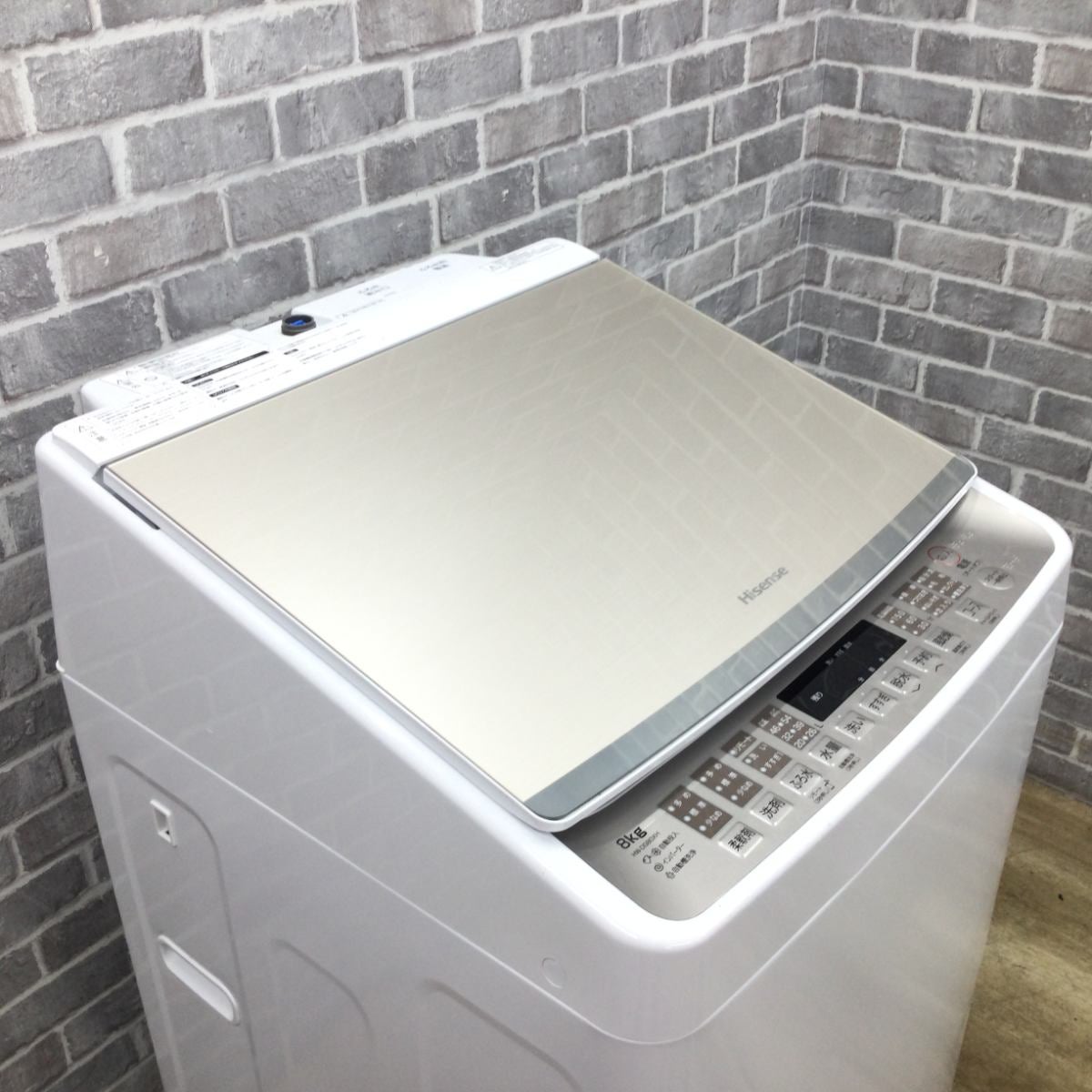 ハイセンス 全自動洗濯機 8.0Kg HW-DG80XH 2025年製 | リユース家電Happy