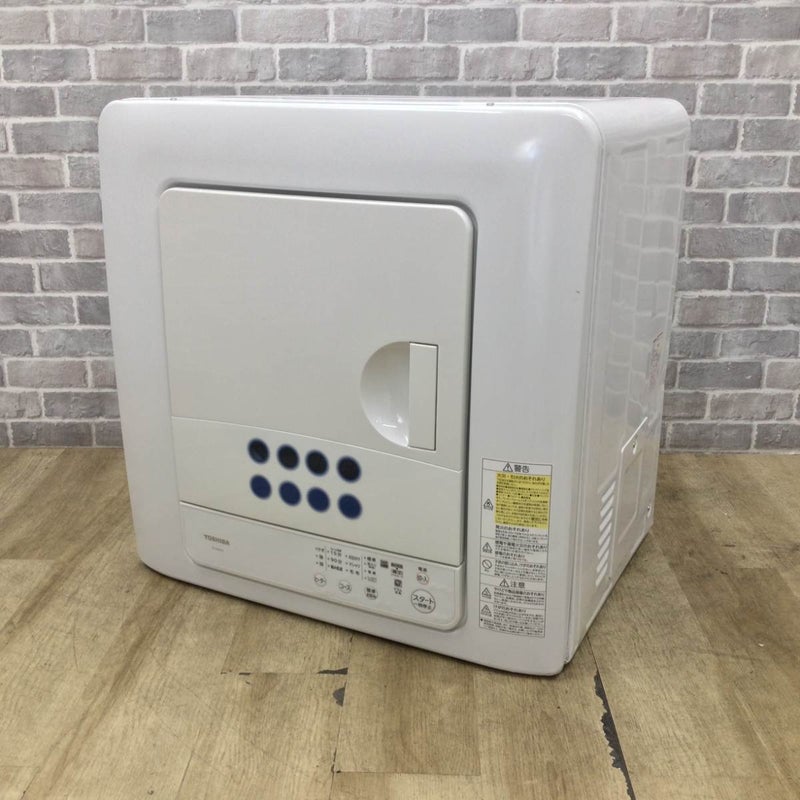東芝 衣類乾燥機 6.0kg ED-608(W) 2021年製 | リユース家電Happy