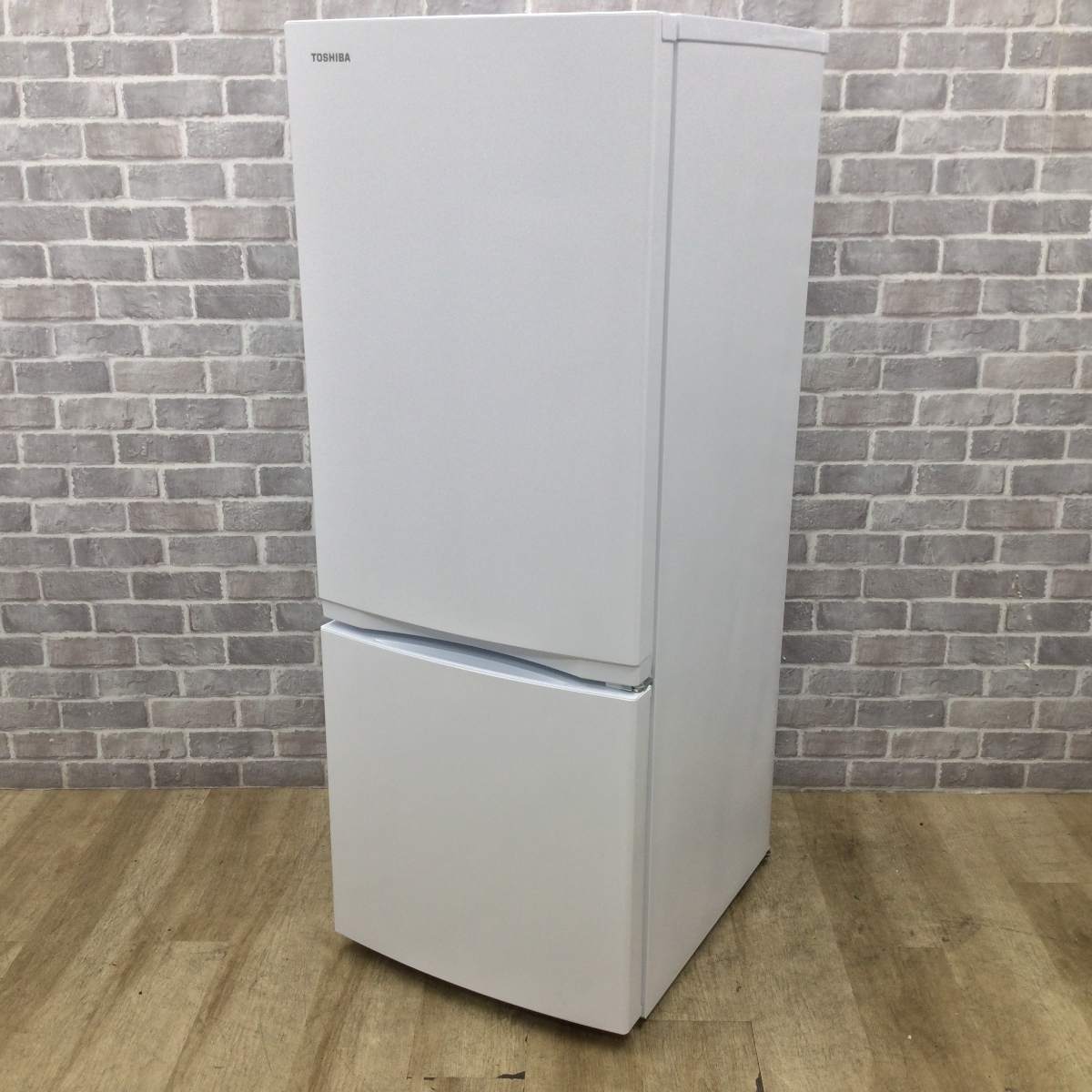 TOSHIBA 東芝 2ドア冷蔵庫 153L 2024年製 東芝 冷蔵庫 2ドア 153L 右開き GR-W15BS(W) 2024年製 | リユース家電Happy