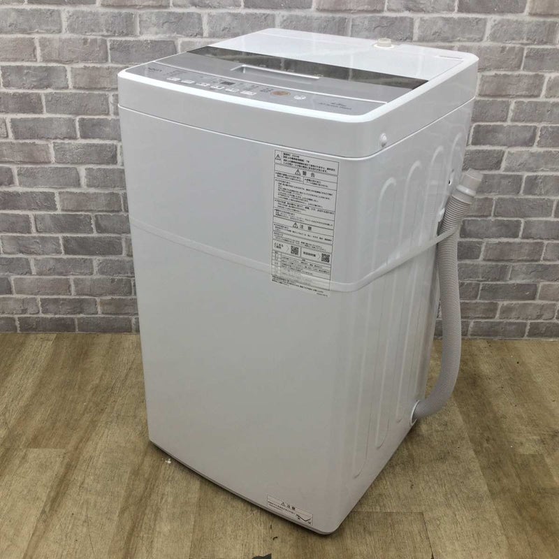 アクア 全自動洗濯機 4.5kg AQW-S4P(W) 2024年製 | リユース家電Happy