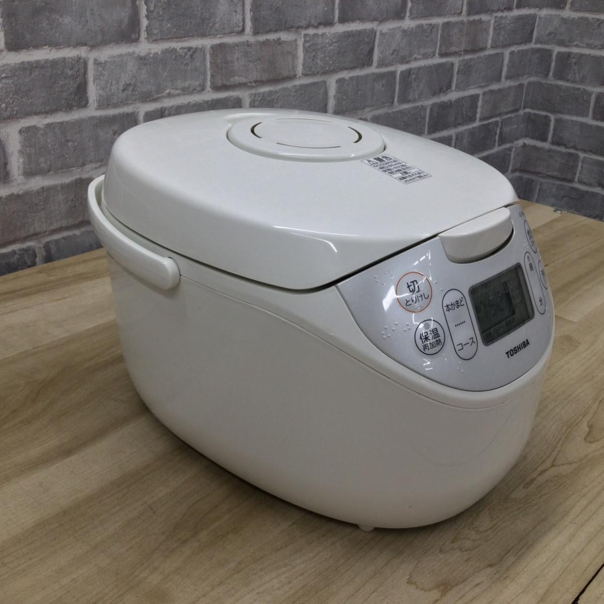 東芝 炊飯器 マイコン式 5.5合炊き RC-10MFH 2018年製 | リユース家電Happy