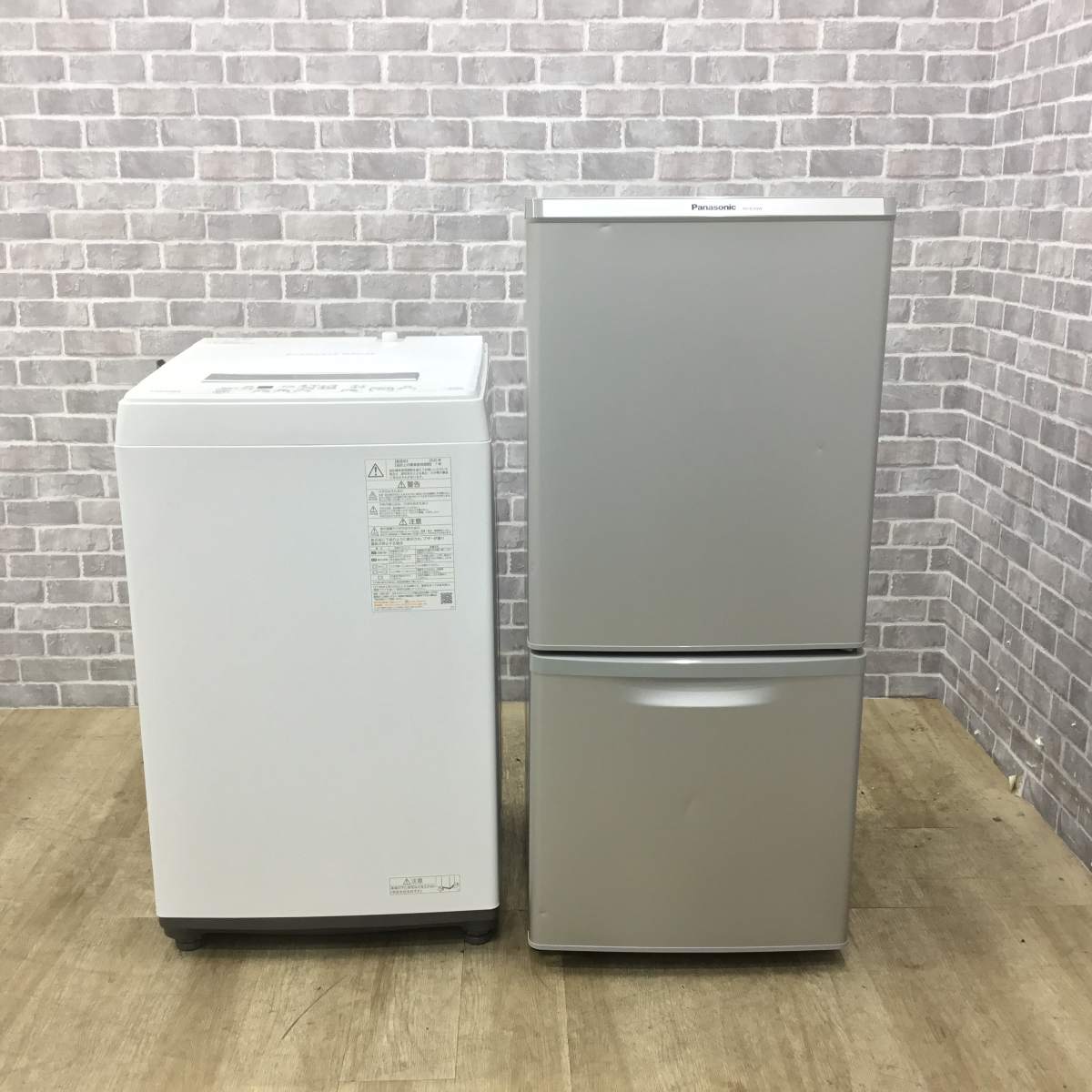 【福岡限定】 TOSHIBA冷蔵庫 Panasonic洗濯機 セットC 家電2点セット パナソニック 冷蔵庫 138L 東芝 洗濯機 4.5kg