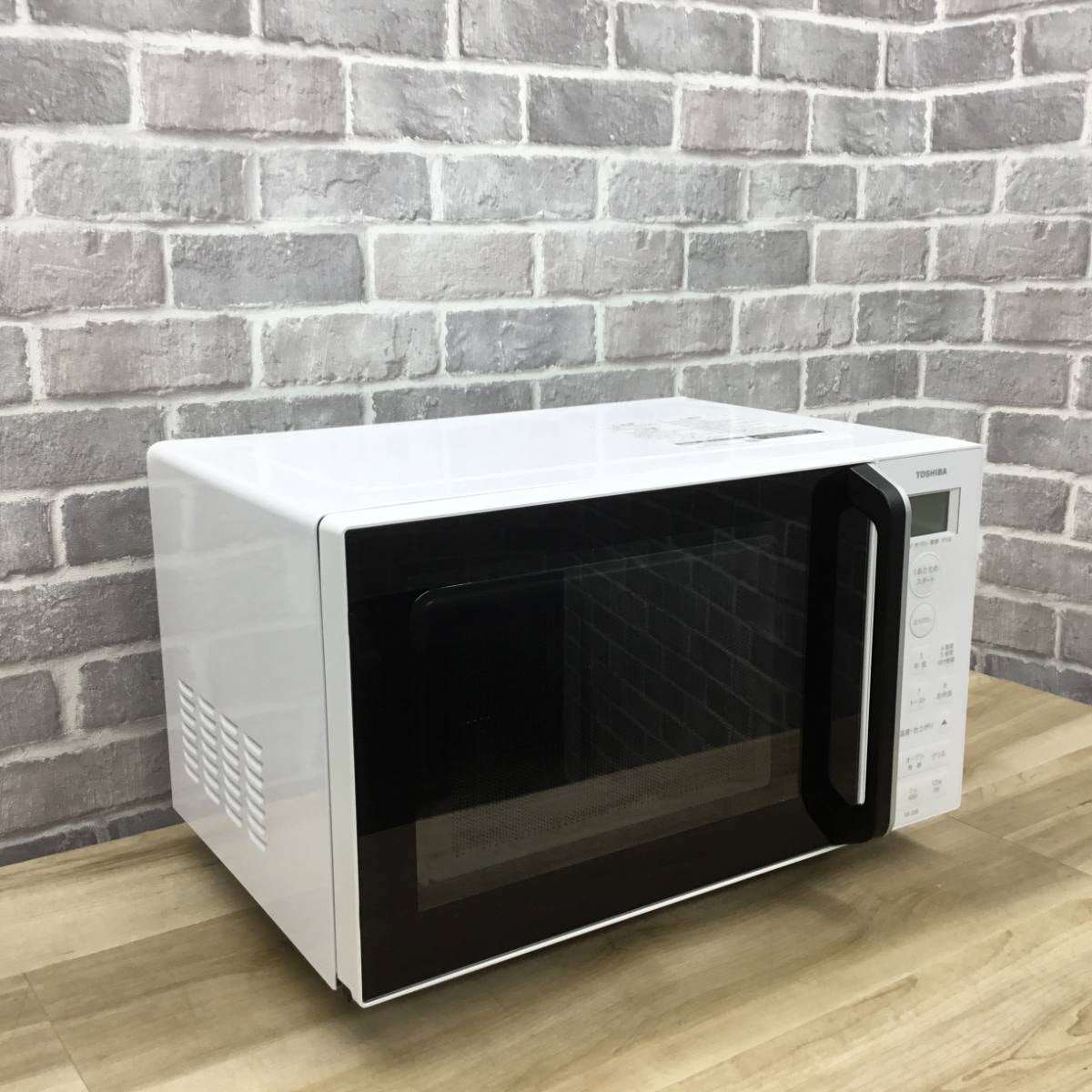 東芝 オーブンレンジ 850W 16L フラット ER-20B(W) 2025年製