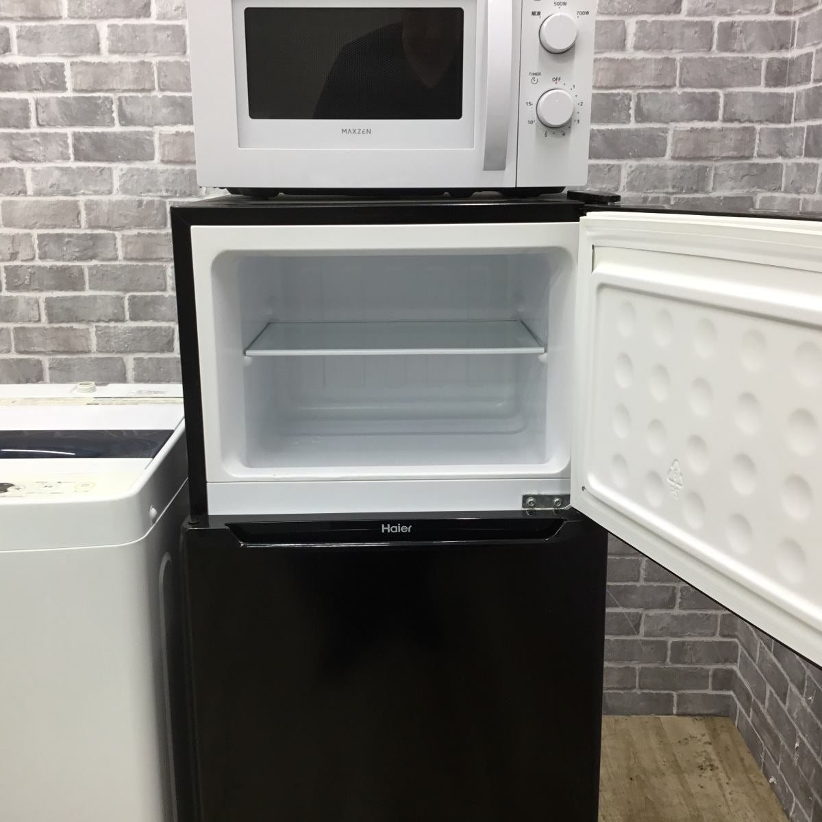 家電3点セット ハイアール 冷蔵庫 130L ハイアール 洗濯機 5.5kg