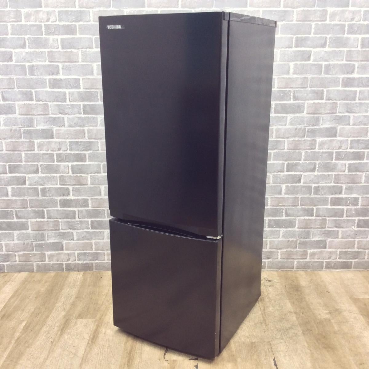 東芝 冷蔵庫 2ドア 153L 右開き GR-U15BS(K) 2022年製 | リユース家電Happy
