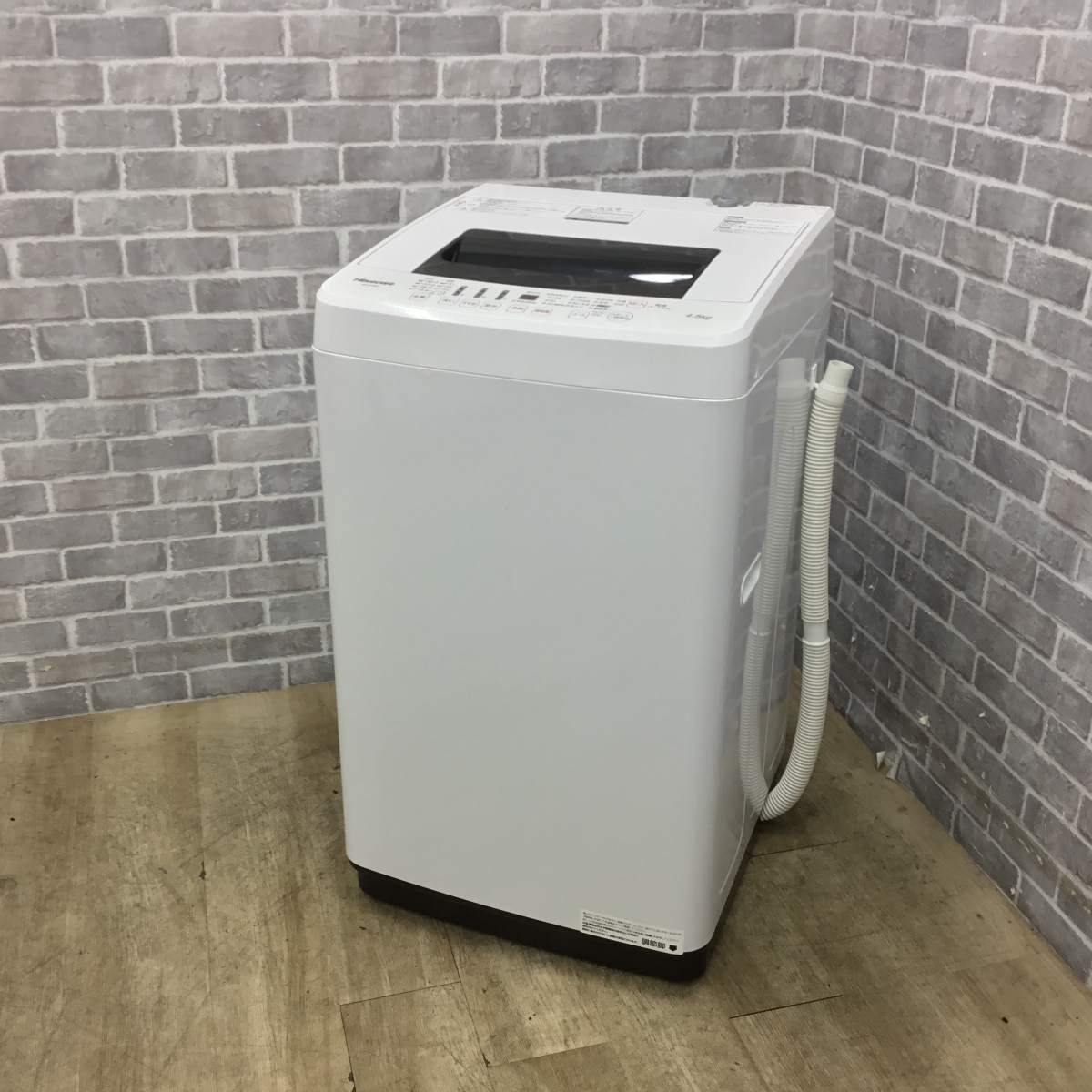 ハイセンス 全自動洗濯機 4.5kg HW-E4502 2018年製 | リユース家電Happy