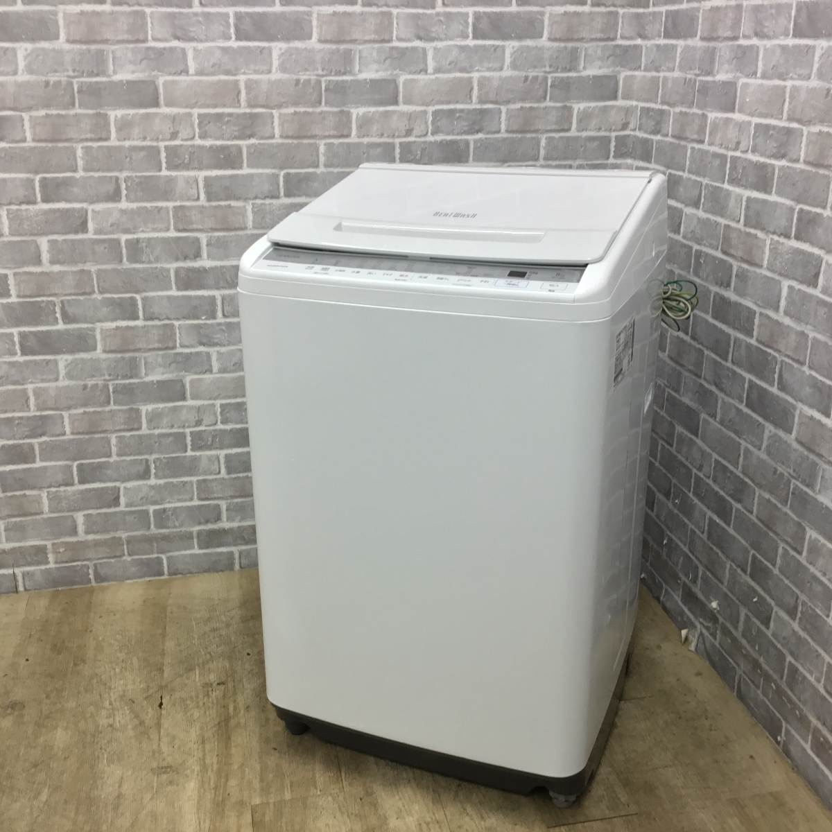 日立 全自動洗濯機 8.0kg BW-V80F(W) 2021年製 | リユース家電Happy