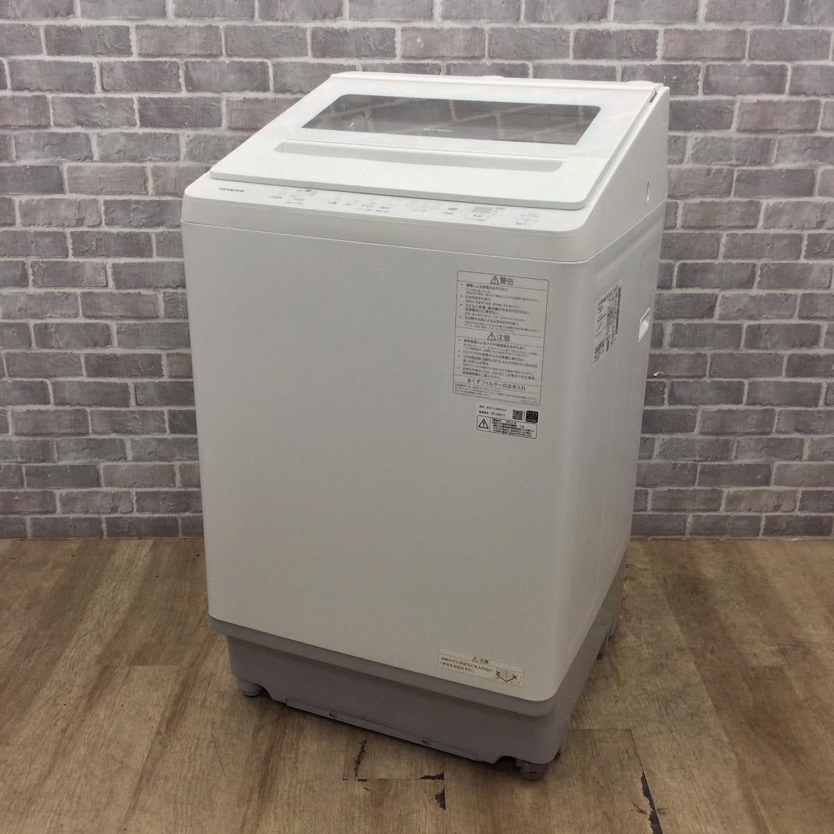 日立 全自動洗濯機 10.0kg BW-V100M(W) 2025年製 | リユース家電Happy