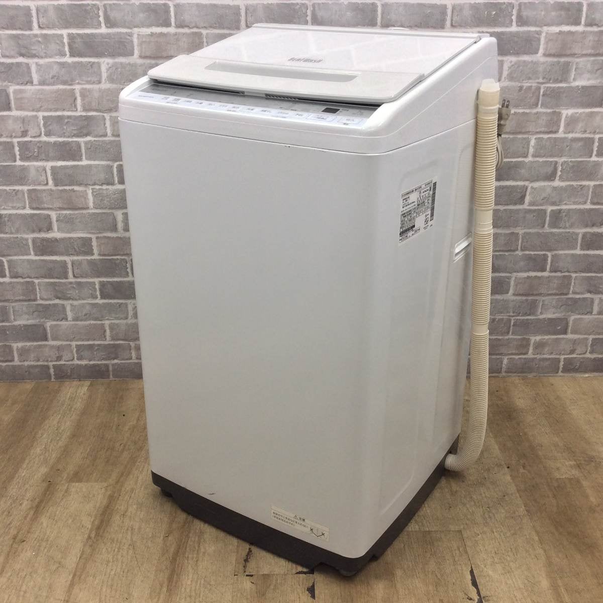 日立 全自動洗濯機 7.0kg BW-V70F(W) 2021年製 | リユース家電Happy