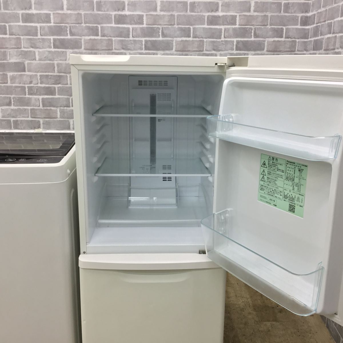 良品厳選の家電セット 家電2点セット パナソニック 冷蔵庫 138L アクア