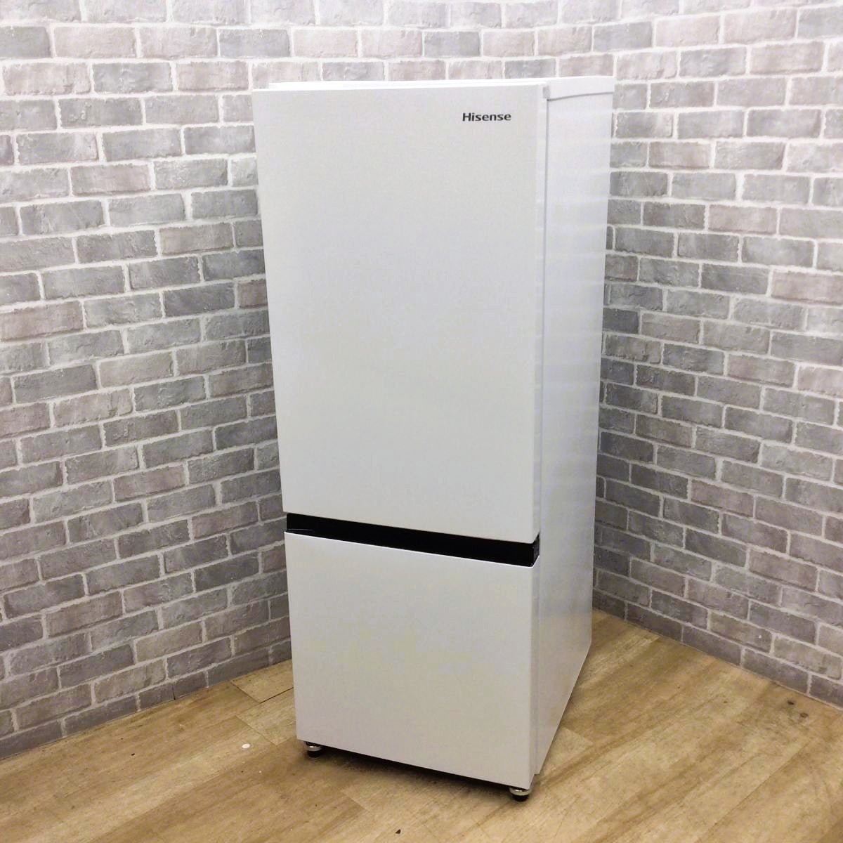 ★送料・設置無料★ 中古 2ドア冷蔵庫 ハイセンス (No.2210) ハイセンス 冷蔵庫 2ドア 162L 右開き HR-D16F 2025年製 | リユース