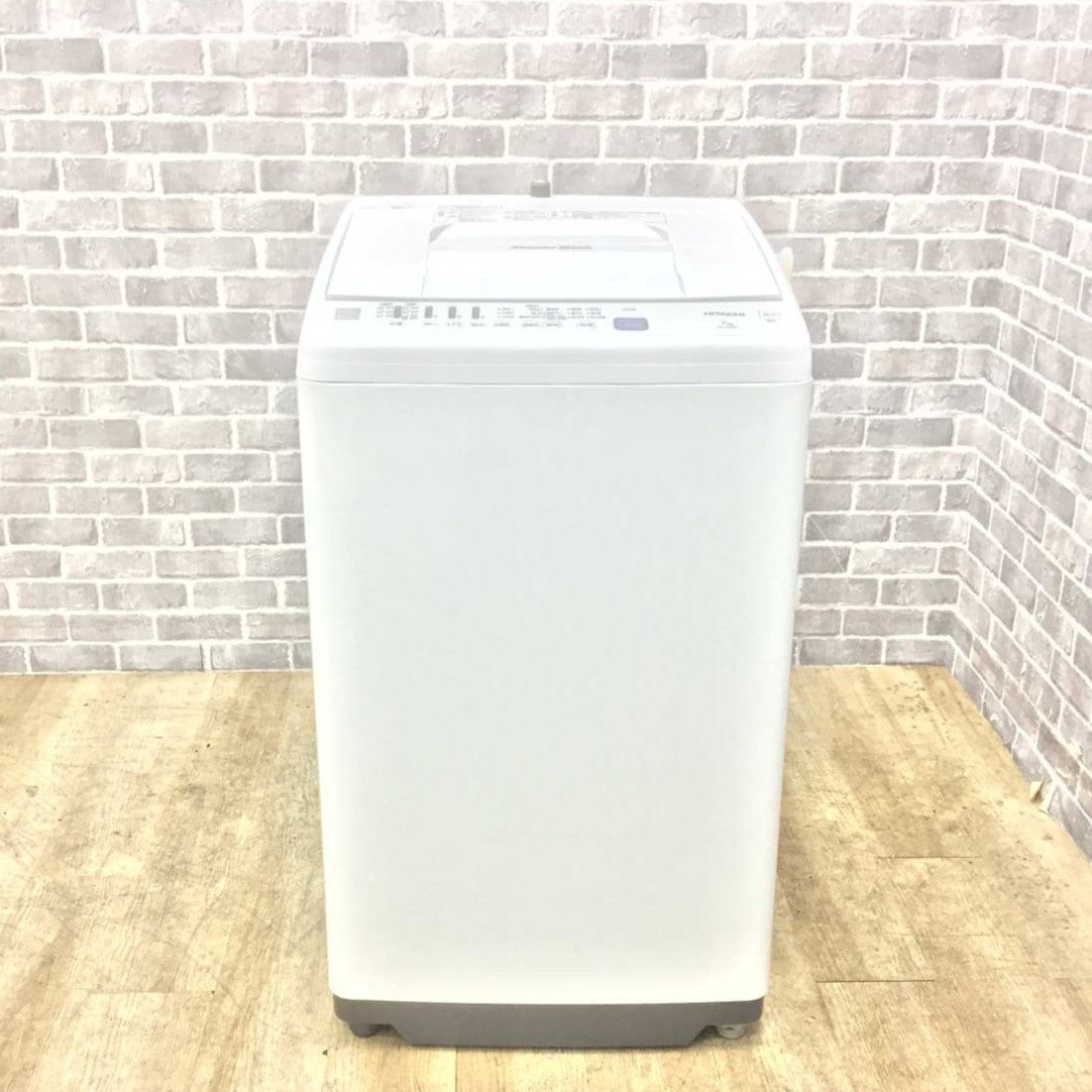 【送料込み！】2020年式　日立 全自動洗濯機 NW-Z70E7 7kg 縦型 日立 全自動洗濯機 7.0kg NW-Z70E7(KW) 2020年製 | リユース家電Happy